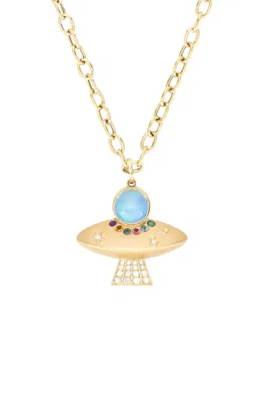 Siena Jewelry UFO Charm Chain Necklace | Thumbnail 3