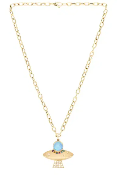 Siena Jewelry UFO Charm Chain Necklace | Thumbnail 1
