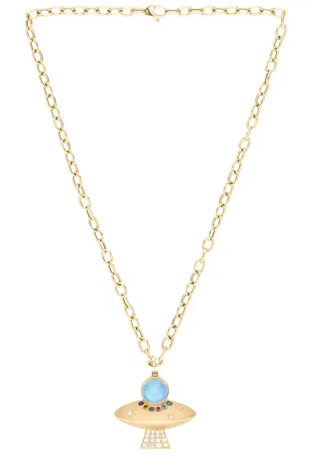 Siena Jewelry UFO Charm Chain Necklace