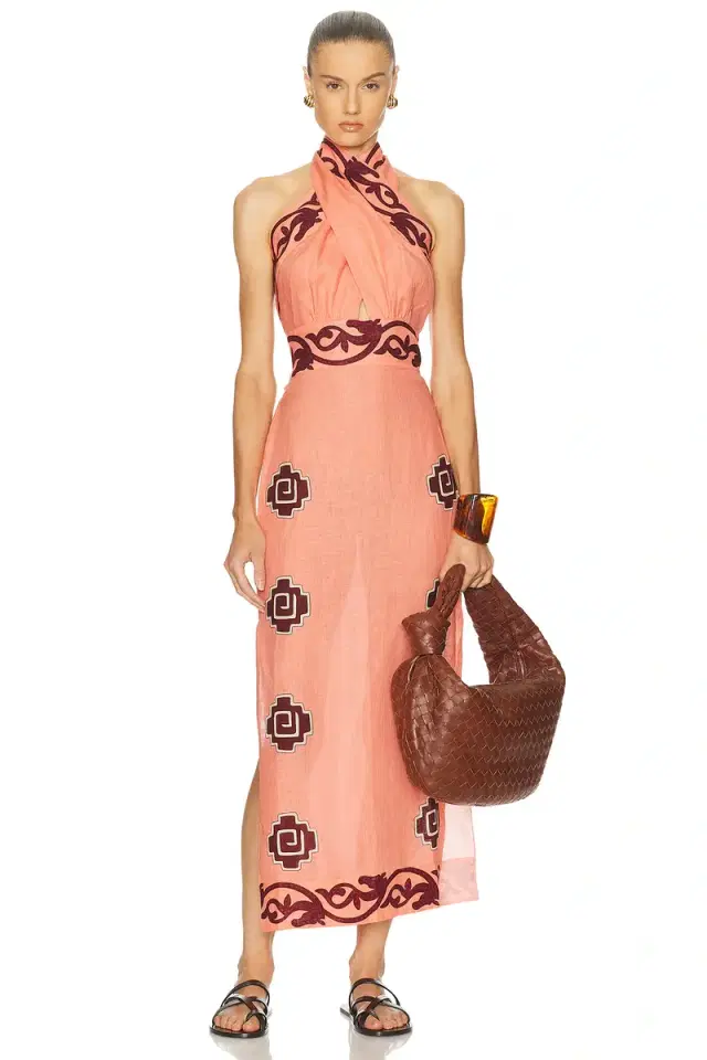 Johanna Ortiz Energetic Patterns Ankle Dress