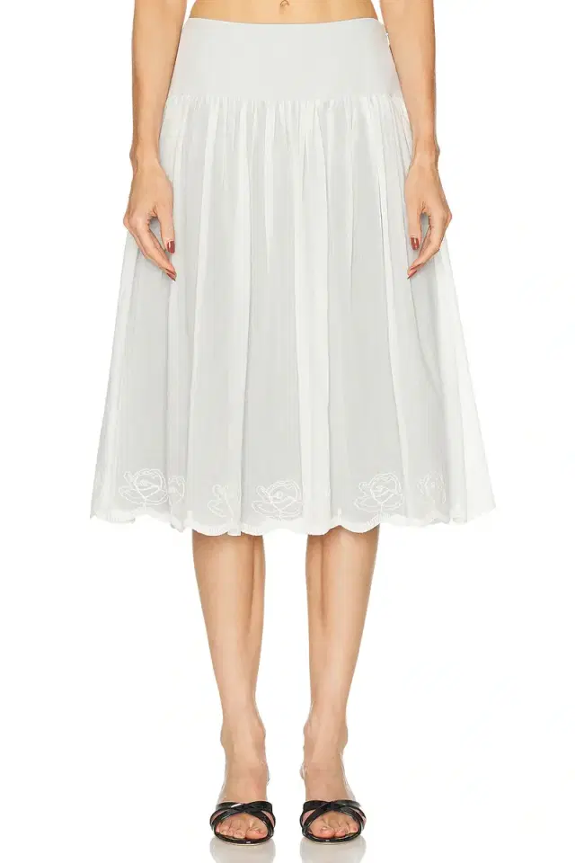 Mirror Palais Petal Lady Length Skirt