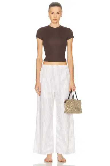 LESET Yoshi Wide Leg Boxer Pant | Thumbnail 5