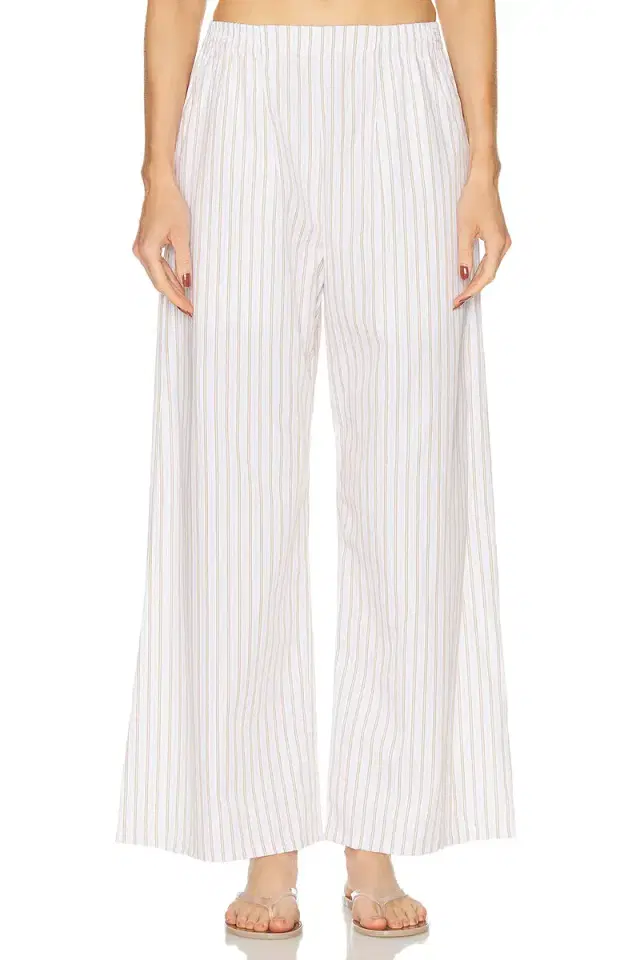LESET Yoshi Wide Leg Boxer Pant