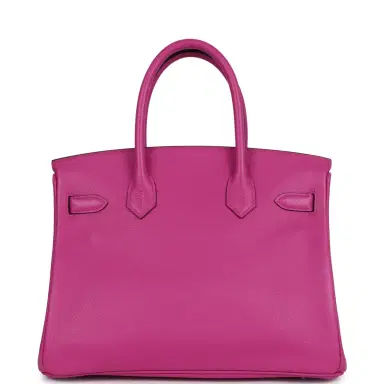 HERMÈS Pre-owned Hermes Birkin 30 Magnolia Novillo Palladium Hardware | Thumbnail 4 HERMÈS Pre-owned Hermes Birkin 30 Magnolia Novillo Palladium Hardware | Thumbnail 4