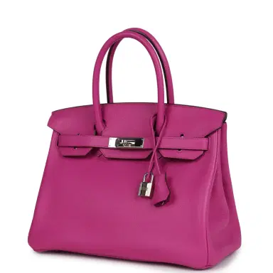 HERMÈS Pre-owned Hermes Birkin 30 Magnolia Novillo Palladium Hardware | Thumbnail 5 HERMÈS Pre-owned Hermes Birkin 30 Magnolia Novillo Palladium Hardware | Thumbnail 5