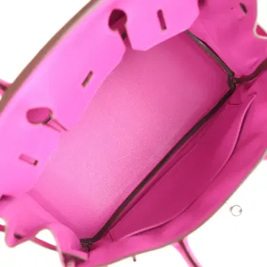 HERMÈS Pre-owned Hermes Birkin 30 Magnolia Novillo Palladium Hardware | Thumbnail 8 HERMÈS Pre-owned Hermes Birkin 30 Magnolia Novillo Palladium Hardware | Thumbnail 8