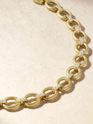 Irene Neuwirth Classic 18-karat Gold Diamond Necklace | Thumbnail 4 Irene Neuwirth Classic 18-karat Gold Diamond Necklace | Thumbnail 4