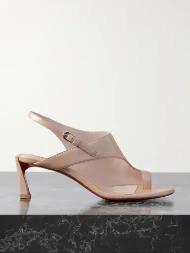 Christian Louboutin Viva Condora 55 Leather Slingback Sandals | Thumbnail 1 Christian Louboutin Viva Condora 55 Leather Slingback Sandals | Thumbnail 1