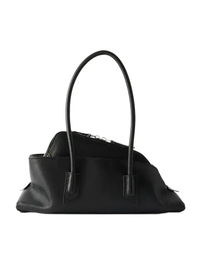 The Attico La Passeggiata Small Asymmetric Leather Tote