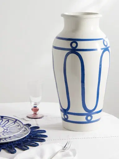 Themis Z The Serenity Painted Ceramic Vase | Thumbnail 2