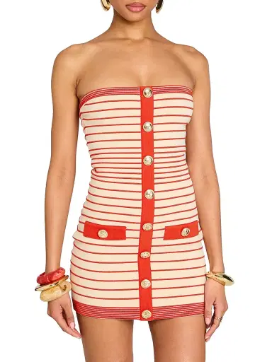 Retrofête Women's Marigold Knit Dress - Geranium | Thumbnail 2