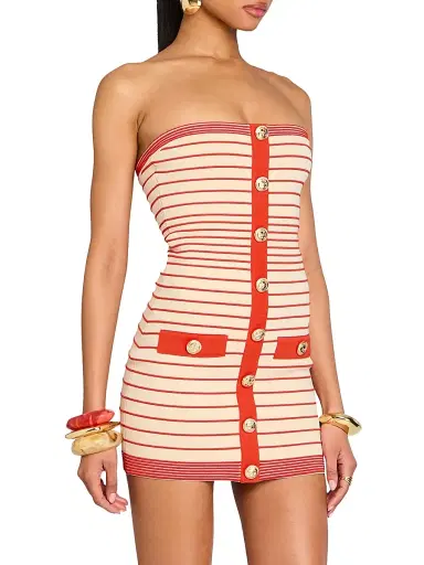Retrofête Women's Marigold Knit Dress - Geranium | Thumbnail 4
