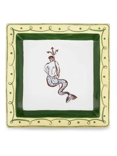 Ginori 1735 Il Viaggio Di Nettuno Change Tray - Verde Giallo | Thumbnail 1