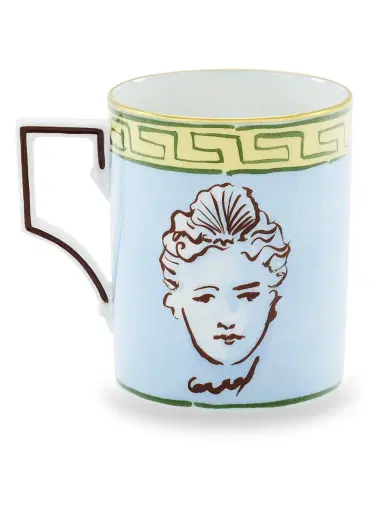 Ginori 1735 Il Viaggio Di Nettuno Luna Mug - Celeste Giallo | Thumbnail 1 Ginori 1735 Il Viaggio Di Nettuno Luna Mug - Celeste Giallo | Thumbnail 1
