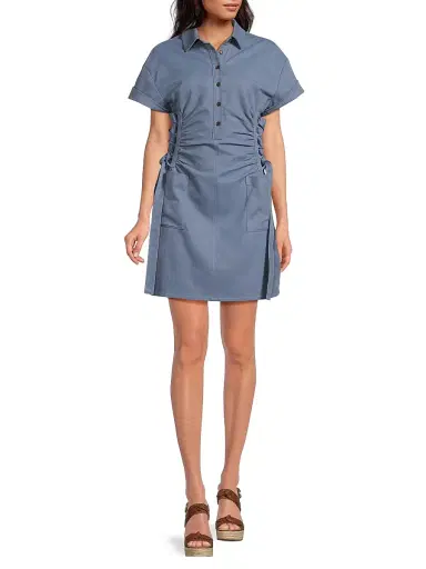 Undra Celeste Women's Everyday Tropics Laced Side Waist Minidress | Thumbnail 2
