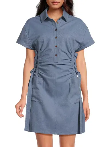 Undra Celeste Women's Everyday Tropics Laced Side Waist Minidress | Thumbnail 3