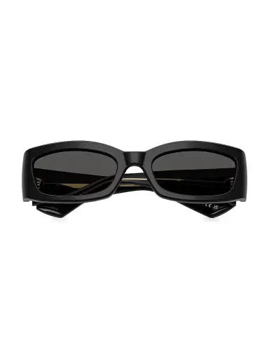 Khaite x Oliver Peoples Women's 54MM Rectangular Sunglasses - Black | Thumbnail 5