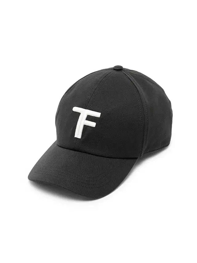 Men's TF Canvas Baseball Cap - Black Cream