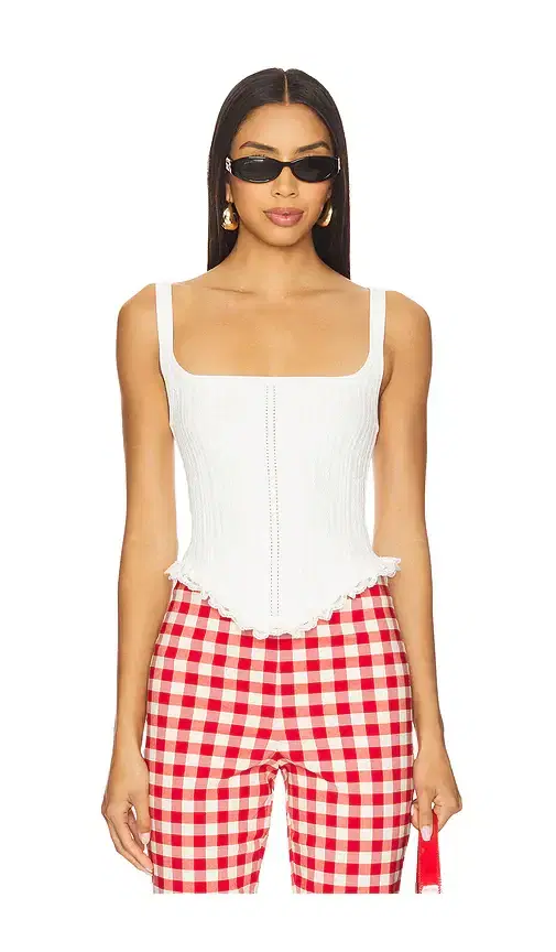 Suzy Knit Corset Top Suzy Knit Corset Top