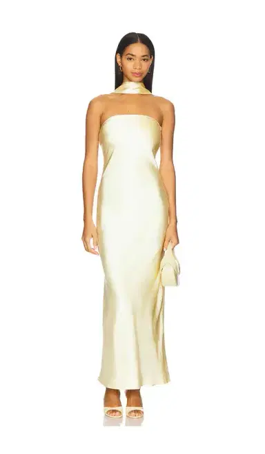 SNDYS x REVOLVE Angelina Neck Tie Maxi Dress | Thumbnail 1 SNDYS x REVOLVE Angelina Neck Tie Maxi Dress | Thumbnail 1