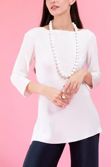 PETER COHEN Silk Par Tunic | Thumbnail 3