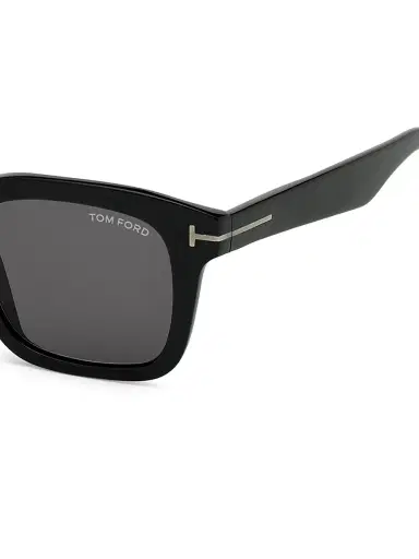 TOM FORD Men's 50MM Square Sunglasses - Black | Thumbnail 3 TOM FORD Men's 50MM Square Sunglasses - Black | Thumbnail 3