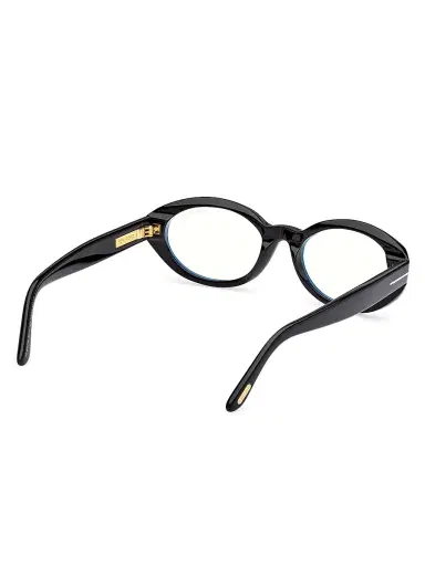Tom Ford Women's 54MM Oval Optical Eyeglasses - Shiny Black | Thumbnail 6 Tom Ford Women's 54MM Oval Optical Eyeglasses - Shiny Black | Thumbnail 6