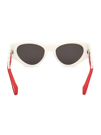 Christian Louboutin Women's Loubishark 54MM Cat-Eye Sunglasses - White Red | Thumbnail 5 Christian Louboutin Women's Loubishark 54MM Cat-Eye Sunglasses - White Red | Thumbnail 5