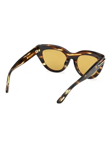 Tom Ford Women's ICON 52MM Cat-Eye Sunglasses - Brown Honey | Thumbnail 6