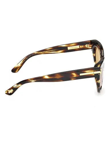 Tom Ford Women's ICON 52MM Cat-Eye Sunglasses - Brown Honey | Thumbnail 7