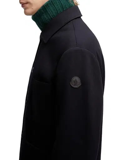 Moncler Men's Cabalian Shacket - Blue | Thumbnail 4