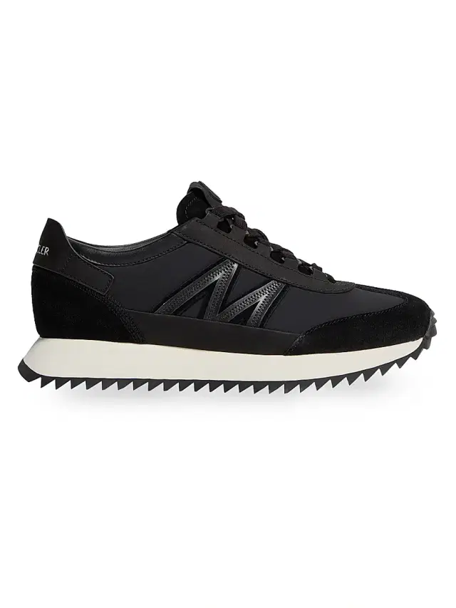 Women's Pacey2 Sneakers in Suede and Nubuck - Black