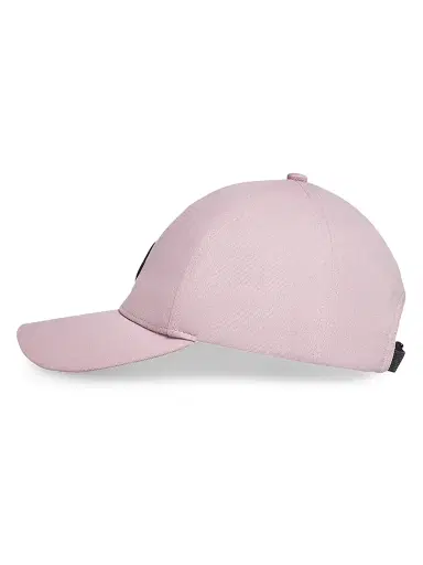 Moncler Women's Baseball Hat in Cotton Gabardine - Pink | Thumbnail 2 Moncler Women's Baseball Hat in Cotton Gabardine - Pink | Thumbnail 2