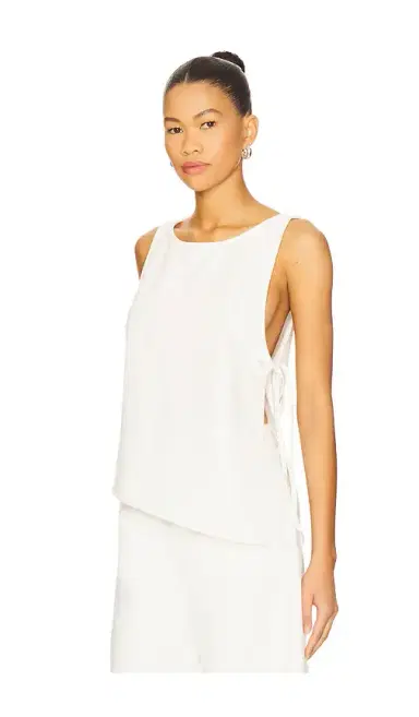 GRLFRND Marion Tencel Side Tie Top | Thumbnail 2