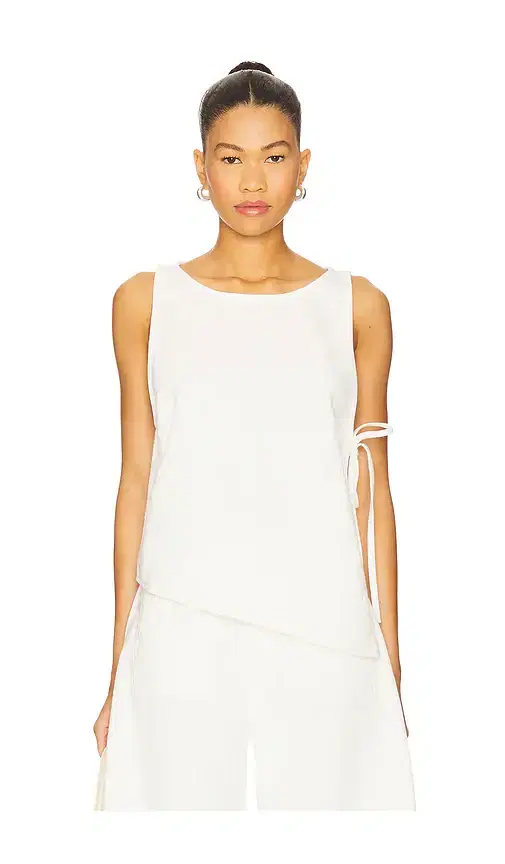 Marion Tencel Side Tie Top