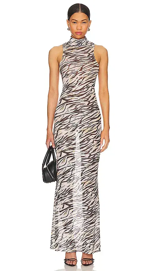superdown Angelika Sheer Dress