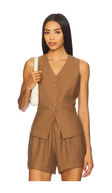 HEARTLOOM Campari Vest | Thumbnail 1 HEARTLOOM Campari Vest | Thumbnail 1