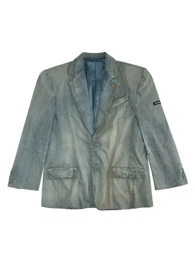 Balenciaga Skater Tailored Jacket - Faded Blue | Thumbnail 1