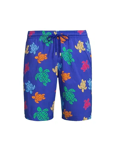 Vilebrequin Men's Tortue Printed Stretch Swim Shorts - Marrakech - Size XL | Thumbnail 1