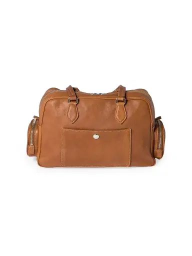Miu Miu Women's Pocket Nappa Leather Top-Handle Bag - Brown | Thumbnail 4 Miu Miu Women's Pocket Nappa Leather Top-Handle Bag - Brown | Thumbnail 4