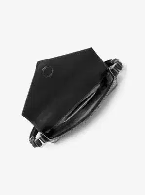 Michael Kors Collection Manhatta Medium Leather Bag | Thumbnail 3 Michael Kors Collection Manhatta Medium Leather Bag | Thumbnail 3