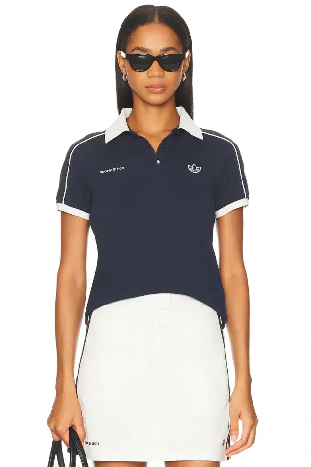 adidas Originals X Sporty & Rich Polo Tee