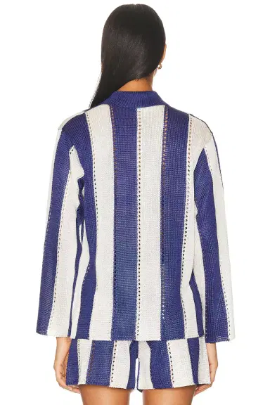 Calle Del Mar Cabana Stripe Long Sleeve Shirt | Thumbnail 3