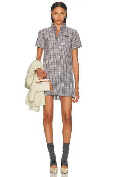 Miu Miu Mini Dress | Thumbnail 4 Miu Miu Mini Dress | Thumbnail 4