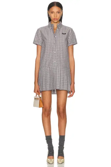 Miu Miu Mini Dress | Thumbnail 1 Miu Miu Mini Dress | Thumbnail 1