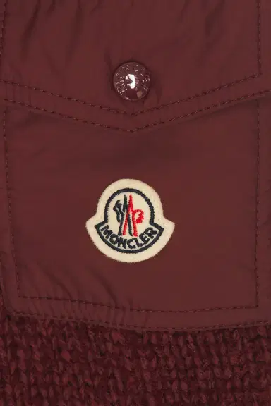Moncler Long Sleeve V-neck Sweater | Thumbnail 5 Moncler Long Sleeve V-neck Sweater | Thumbnail 5