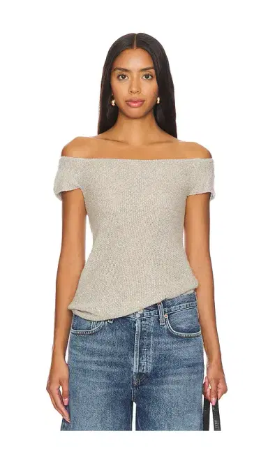 MORE TO COME Malia Open Back Knit Top | Thumbnail 1