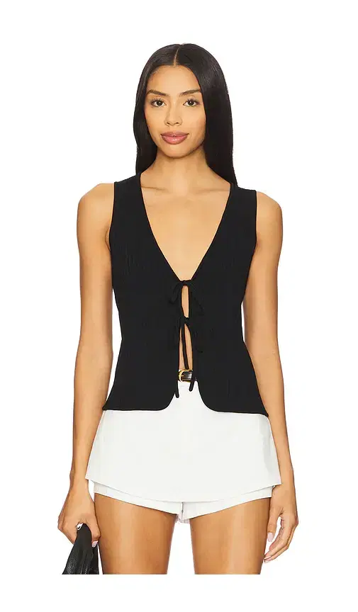 Show Me Your Mumu Time Out Tie Top