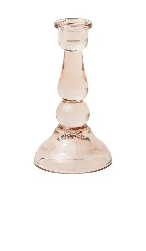 Tall Glass Taper Candle Holder