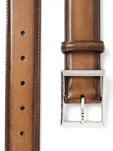 Berluti Classic 3.5cm Venezia Leather Belt - Men | Thumbnail 2 Berluti Classic 3.5cm Venezia Leather Belt - Men | Thumbnail 2